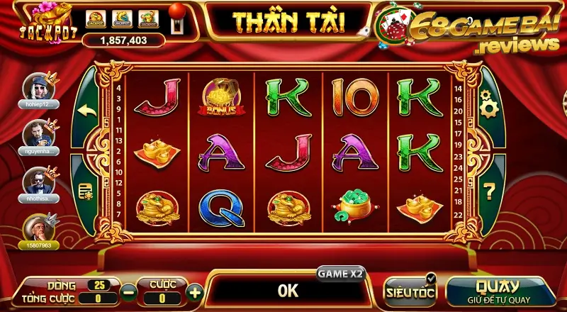 68gamebai reviews Lạm dụng auto spin gây nên rủi ro khi quay hũ